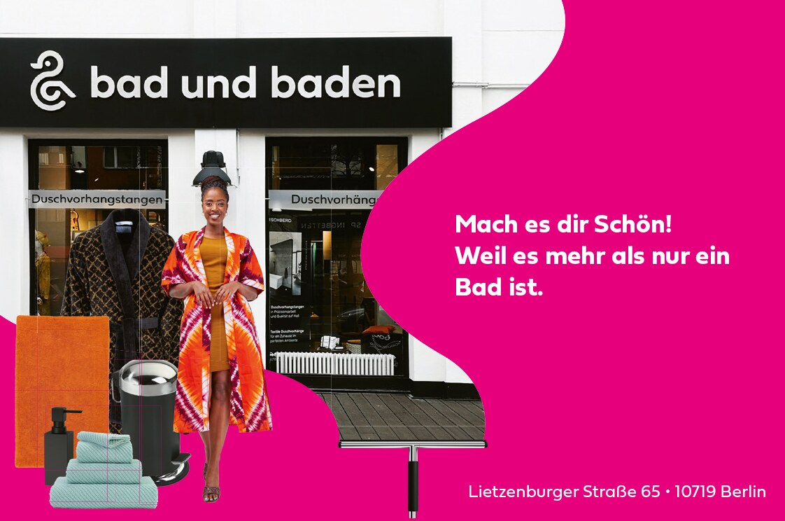 Anzeige bad und baden