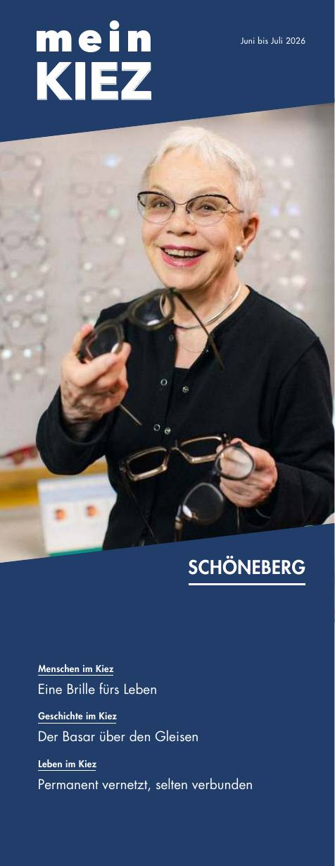 Cover meinKiez Schöneberg, Juni / Juli 2026