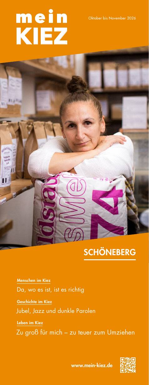 Cover meinKiez Schöneberg, Oktober / November 2026